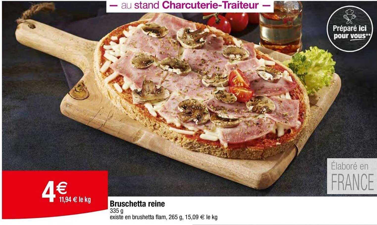 Bruschetta reine