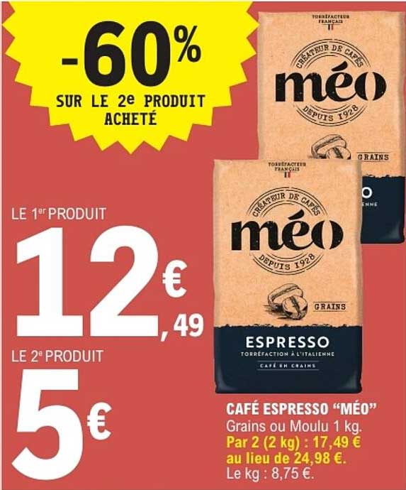 Café Espresso “Méo”