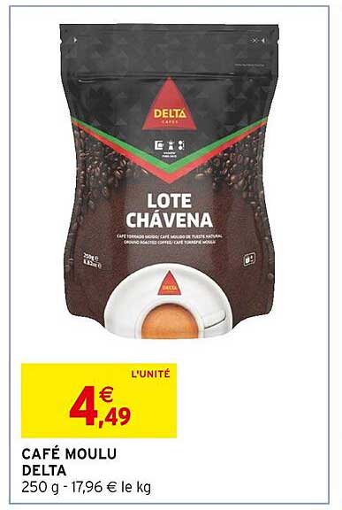 CAFÉ MOULU DELTA