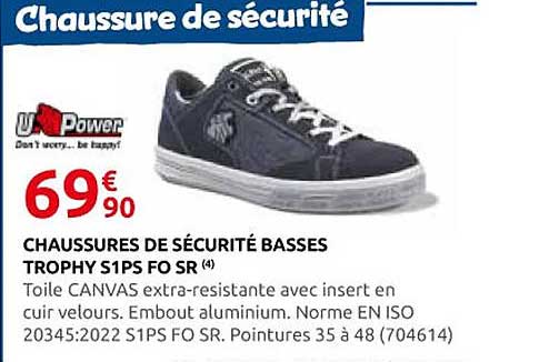 Chaussures de sécurité