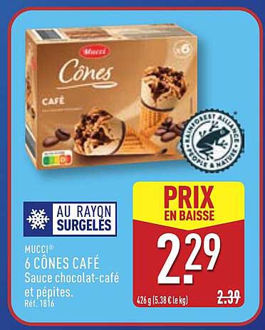 Cônes Café