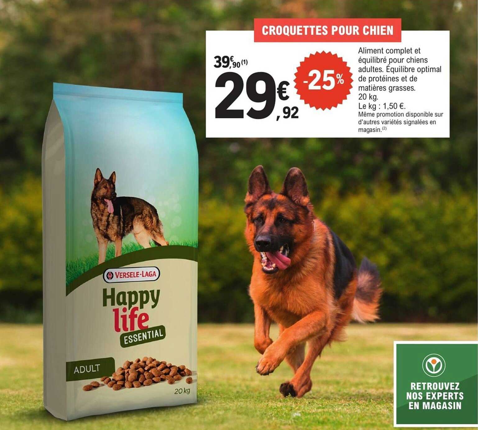 CROQUETTES POUR CHIEN