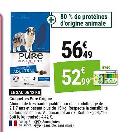 Croquettes Pure Origine