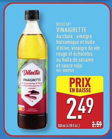 Dilecta® Vinaigrette