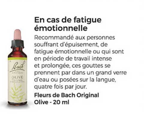 En cas de fatigue émotionnelle