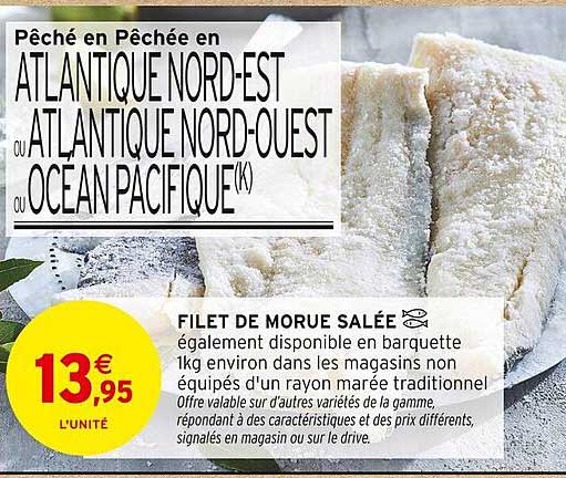 FILET DE MORUE SALÉE