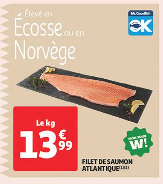 FILET DE SAUMON ATLANTIQUE