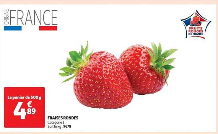 FRAISES RONDES
