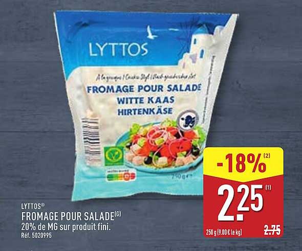 FROMAGE POUR SALADE