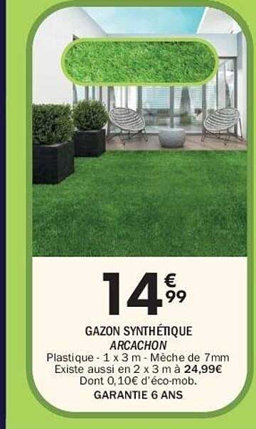 GAZON SYNTHÉTIQUE ARCACHON