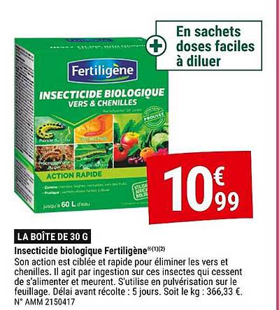 Insecticide biologique Fertiligène