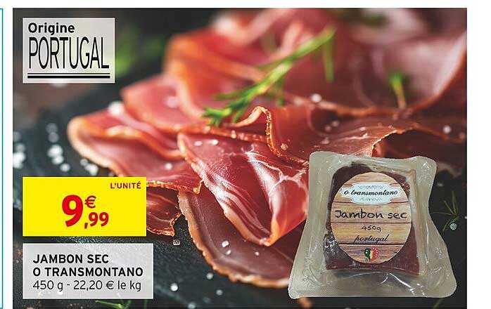 JAMBON SEC O TRANSMONTANO