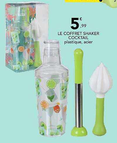 LE COFFRET SHAKER COCKTAIL