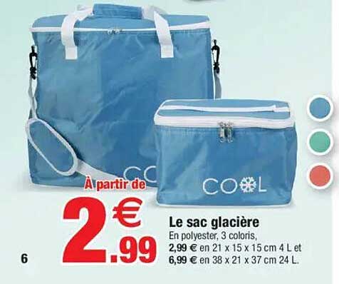 Le sac glaciere
