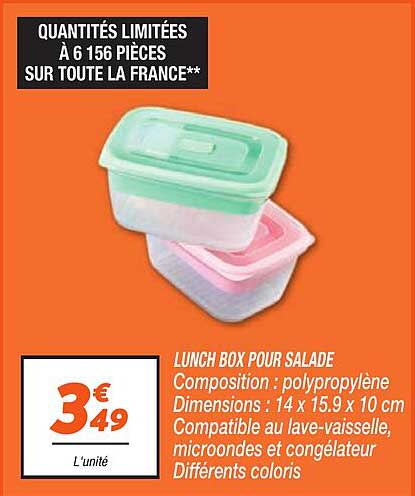 Lunch Box Pour Salade