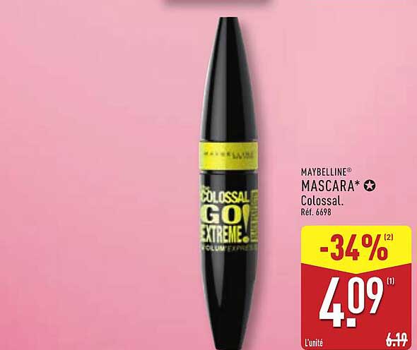MAYBELLINE® MASCARA* Colossal