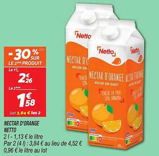 NECTAR D'ORANGE