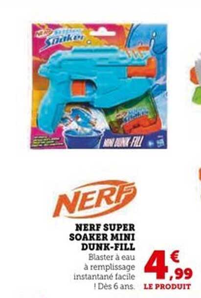 NERF SUPER SOAKER MINI DUNK-FILL