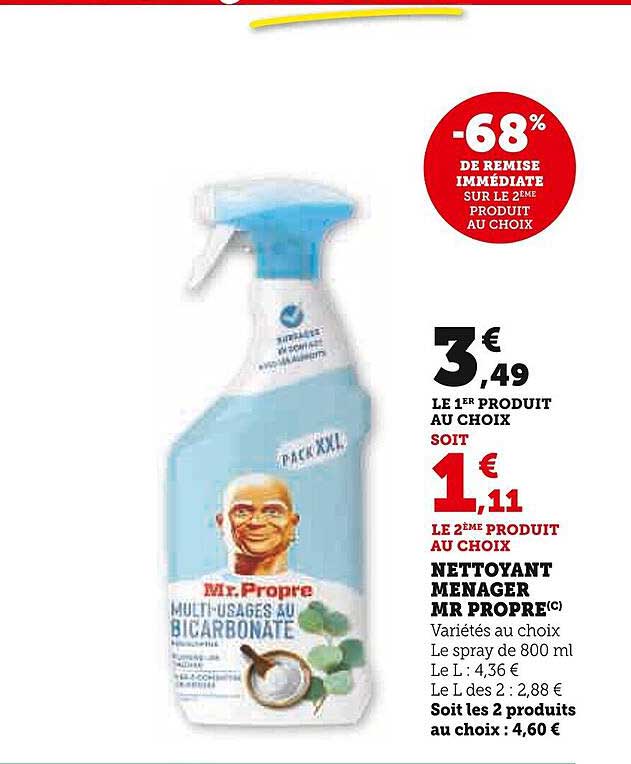 NETTOYANT MENAGER MR PROPRE©
