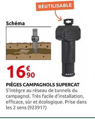 PIÈGES CAMPAGNOLS SUPERCAT
