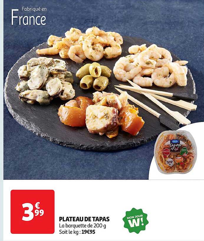 PLATEAU DE TAPAS