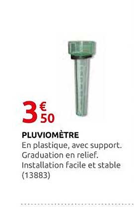 PLUVIOMÈTRE
