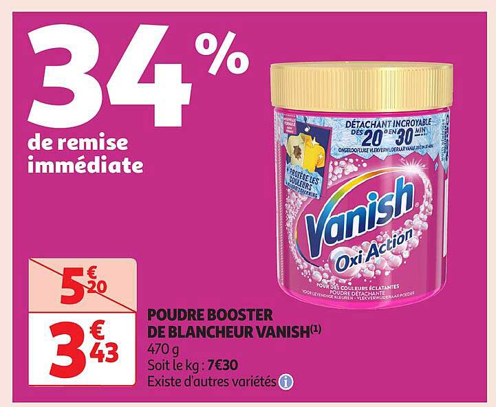 POUDRE BOOSTER DE BLANCHEUR VANISH