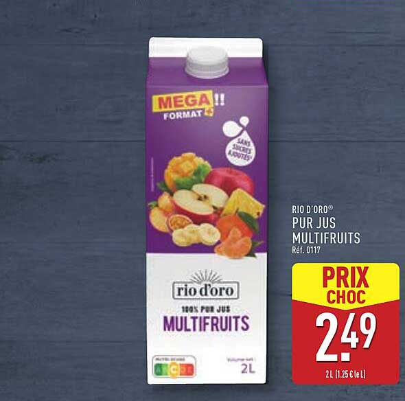 RIO D'ORO® PUR JUS MULTIFRUITS