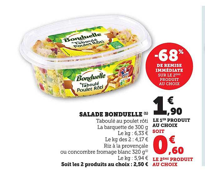 SALADE BONDUELLE