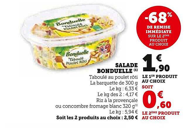 SALADE BONDUELLE