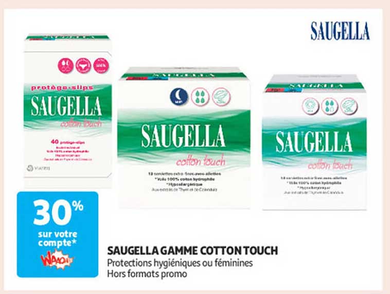 SAUGELLA GAMME COTTON TOUCH