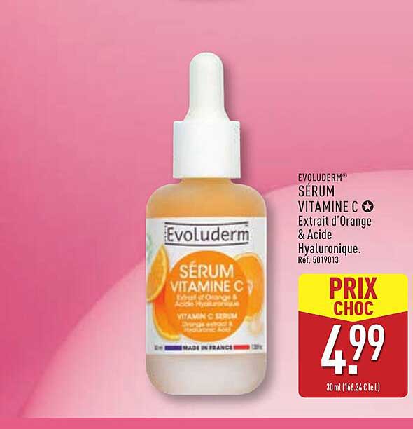 SÉRUM VITAMINE C Extrait d'Orange & Acide Hyaluronique