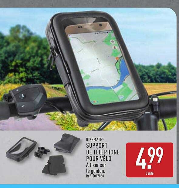 SUPPORT DE TÉLÉPHONE POUR VÉLO