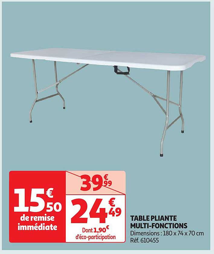 TABLE PLiante MULTI-FONCTIONS