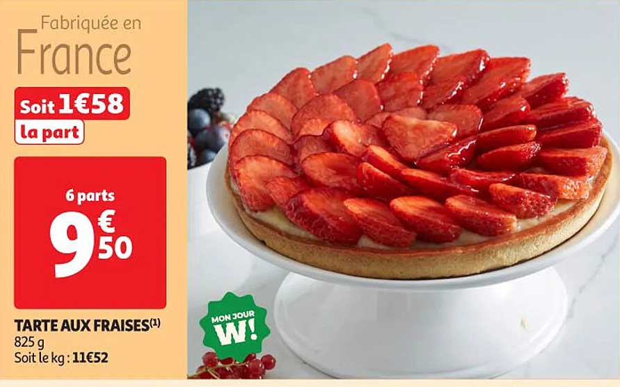 TARTE AUX FRAISES