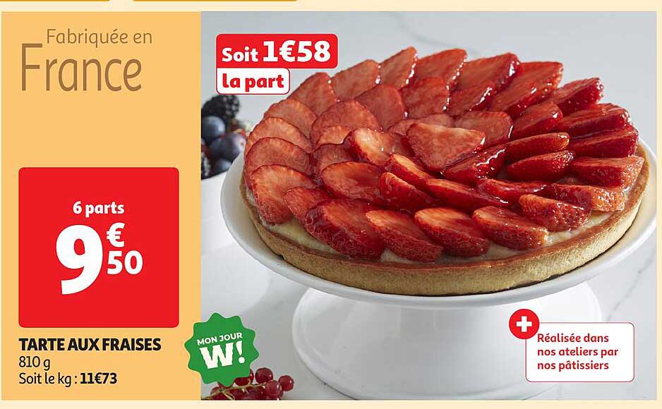 TARTE AUX FRAISES