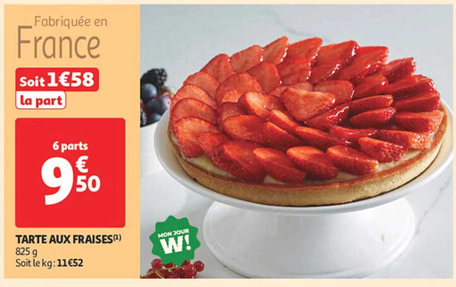TARTE AUX FRAISES