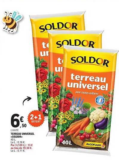 Terreau Universel SOLDOR - 40L