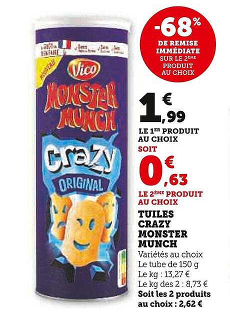 TUILLES CRAZY MONSTER MUNCH