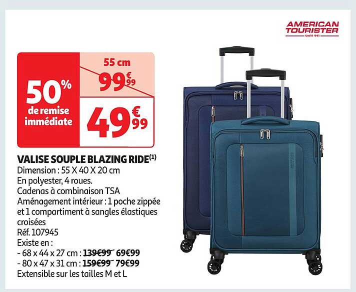 VALISE SOUPLE BLAZING RIDE
