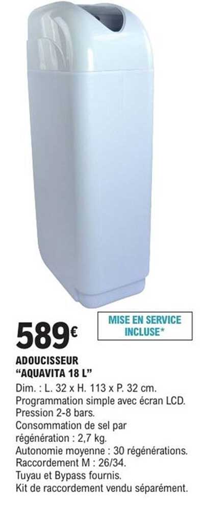ADOUCISSEUR "AQUAVITA 18 L"