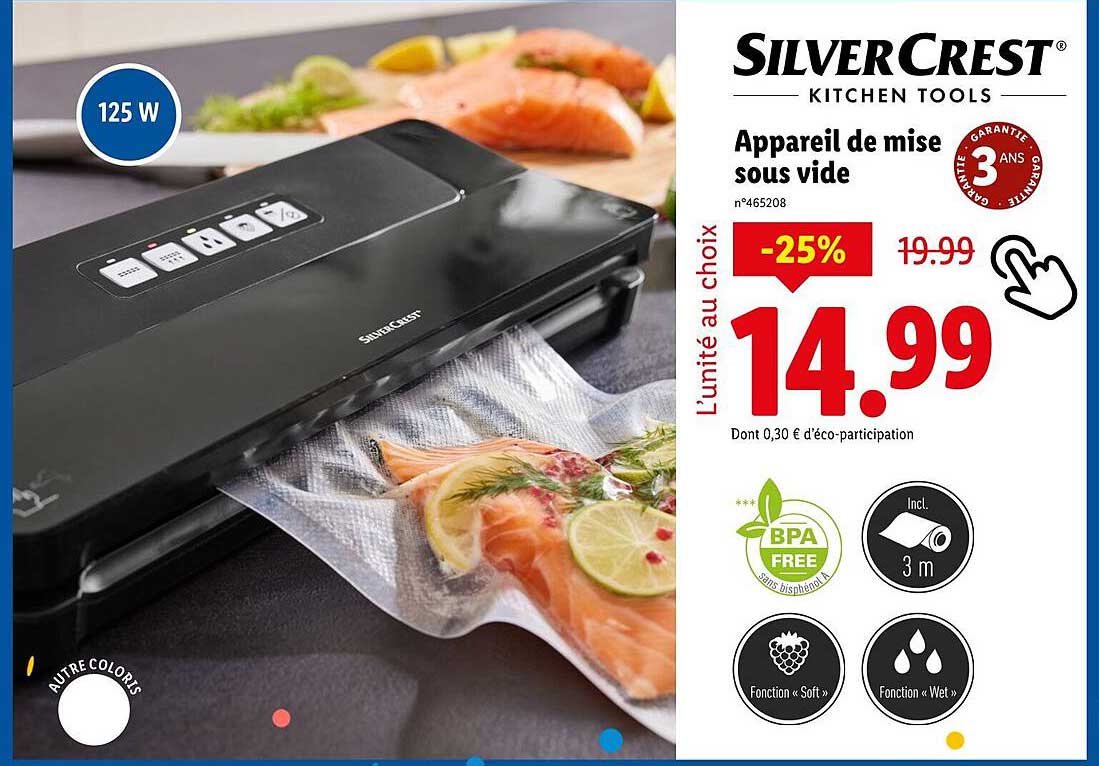 Appareil de mise sous vide