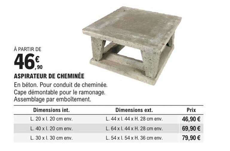 ASPIRATEUR DE CHEMINÉE