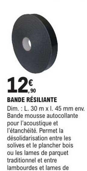 BANDE RÉSILIENTE