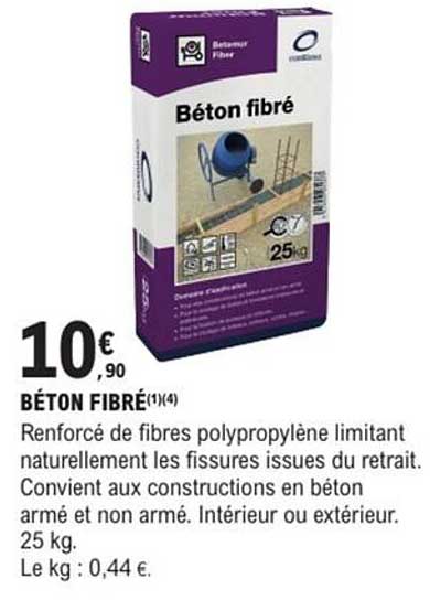 BÉTON FIBRÉ