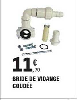 BRIDE DE VIDANGE COUDÉE