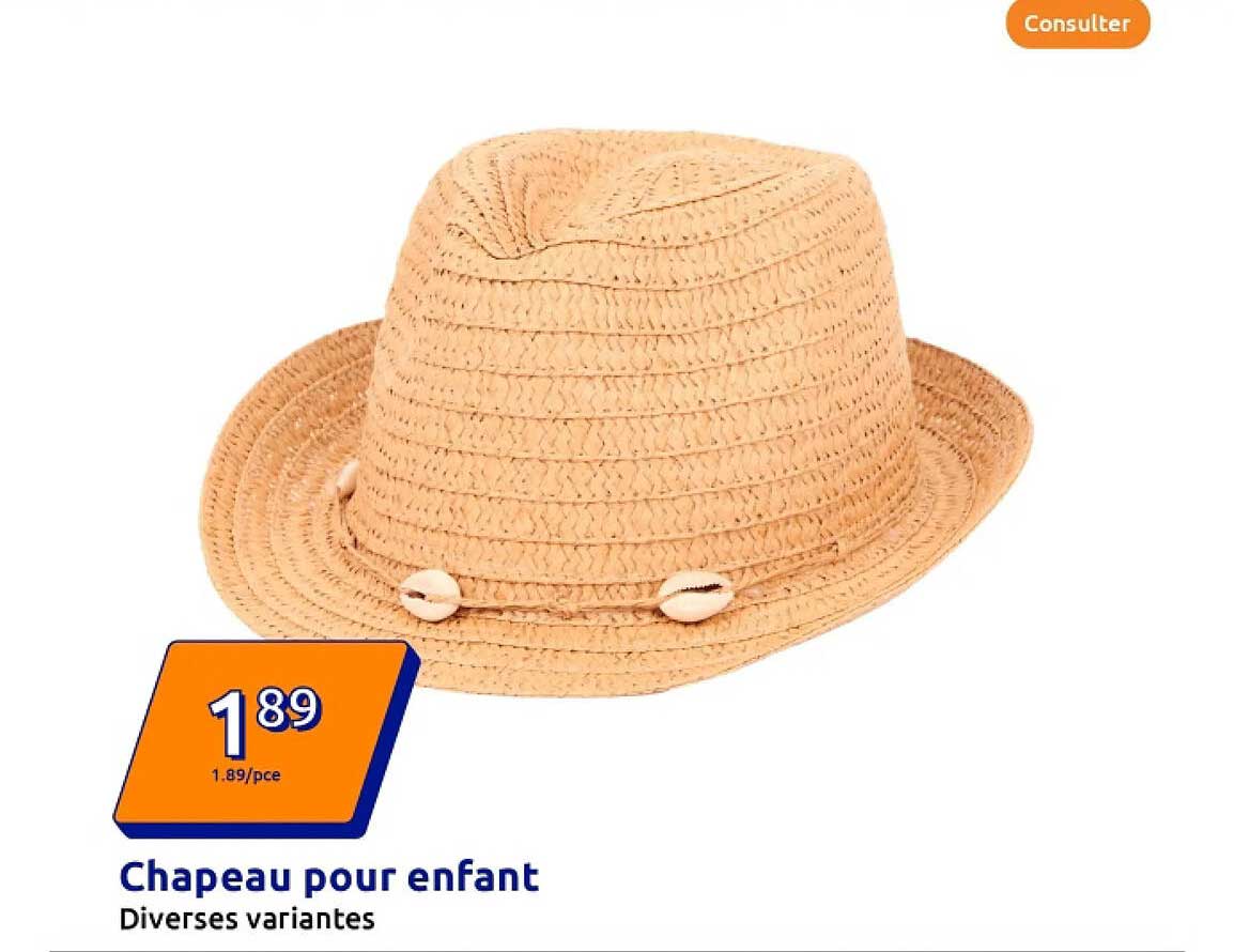 Chapeau pour enfant