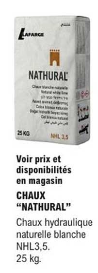CHAUX "NATHURAL"