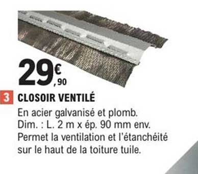 Cloison ventilé