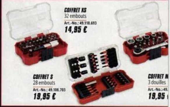COFFRET XS 32 embouts